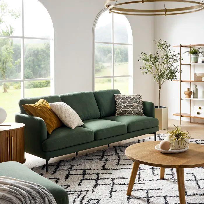 Tendenze arredo casa 2027: colori, materiali e stili da scegliere se compri casa quest'anno 6 tendenze soggiorno 2027 divano verde