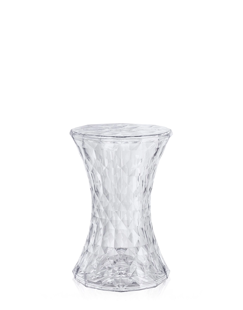 Dettaglio superficie sfaccettata sgabello Stone Kartell
