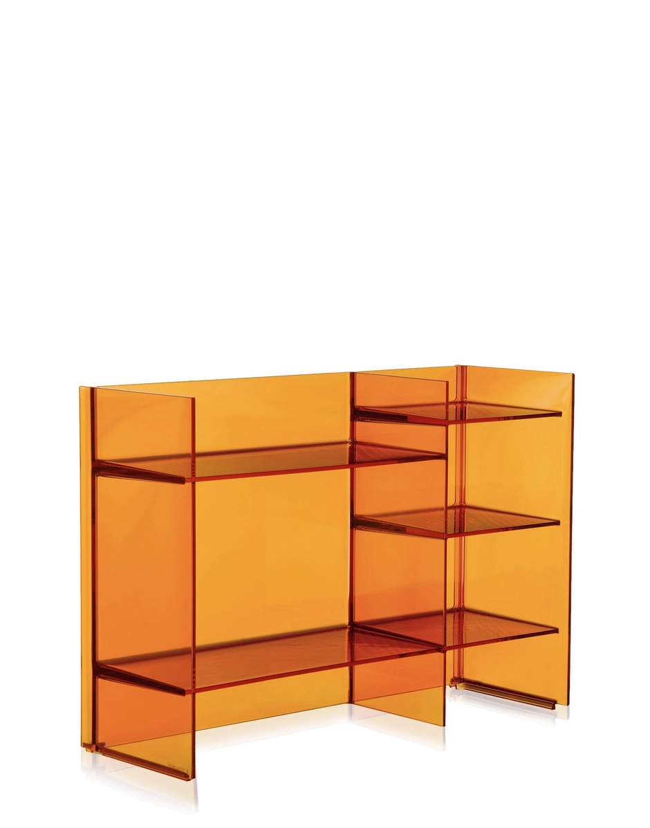 Dettaglio sistema di ripiani Sound-rack Ambra