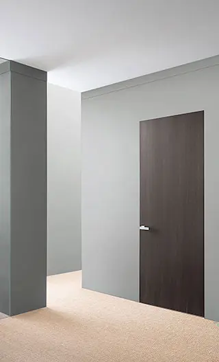 Porta a battente Rasomuro 55s_EI30 Lualdi