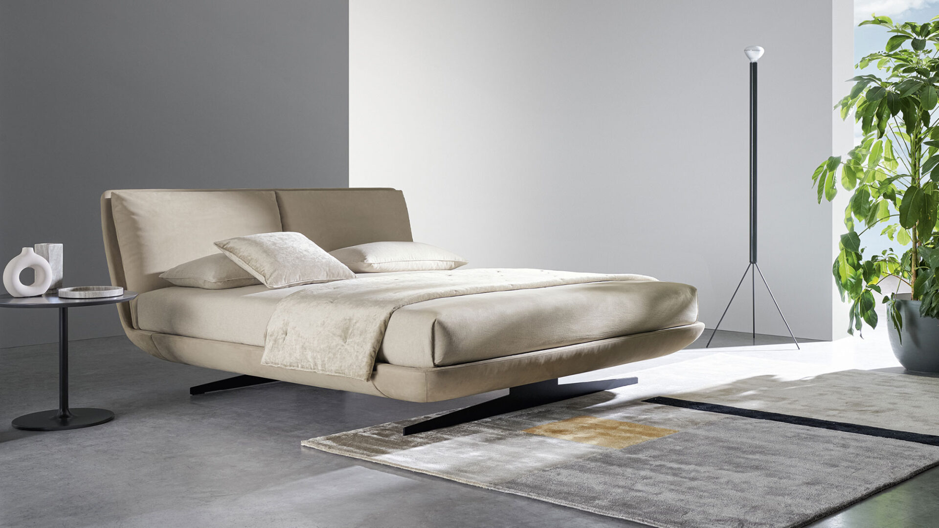 Letto matrimoniale Biggie Twils vista frontale