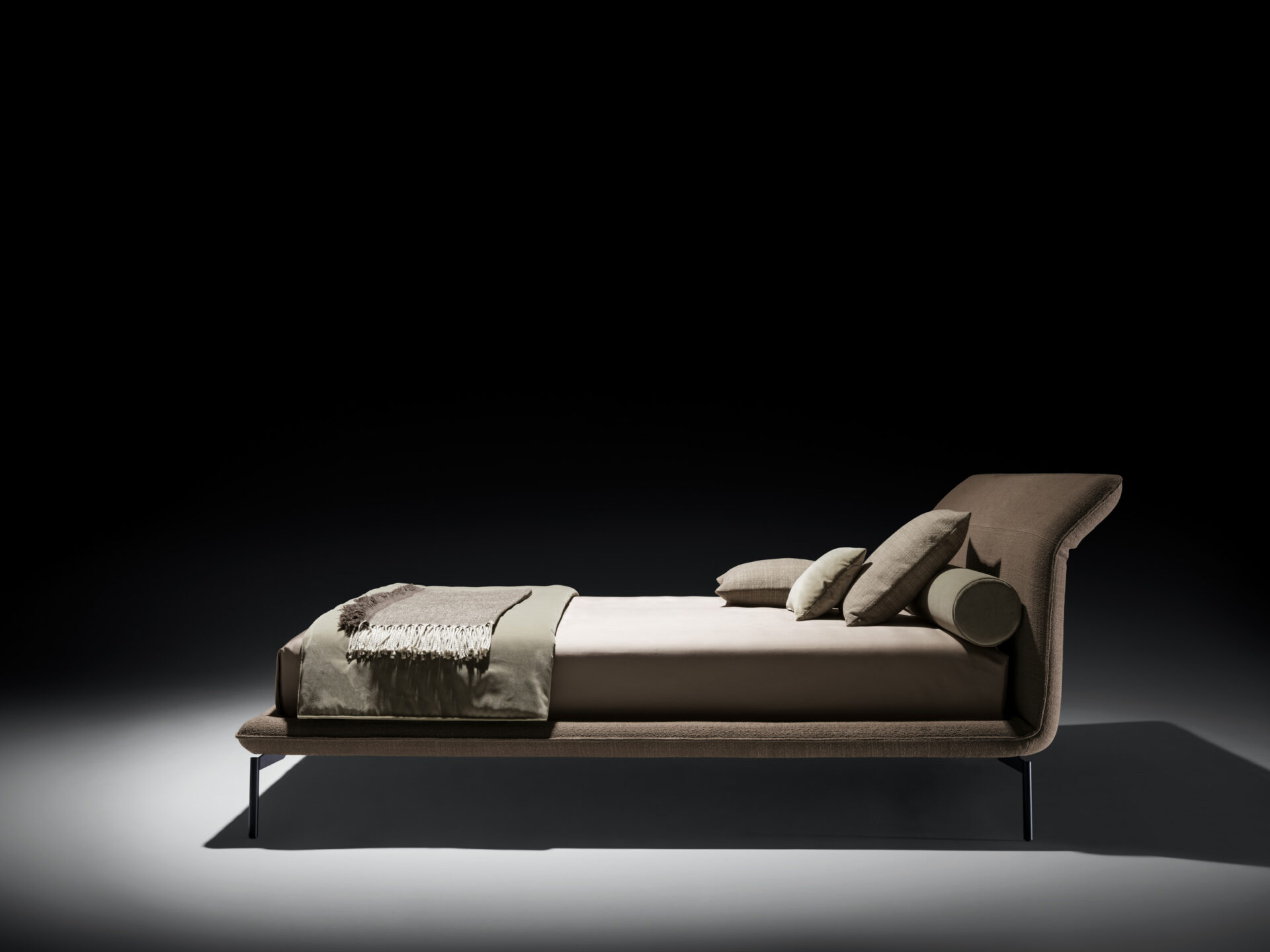 Particolare tessuto letto matrimoniale Elle Twils