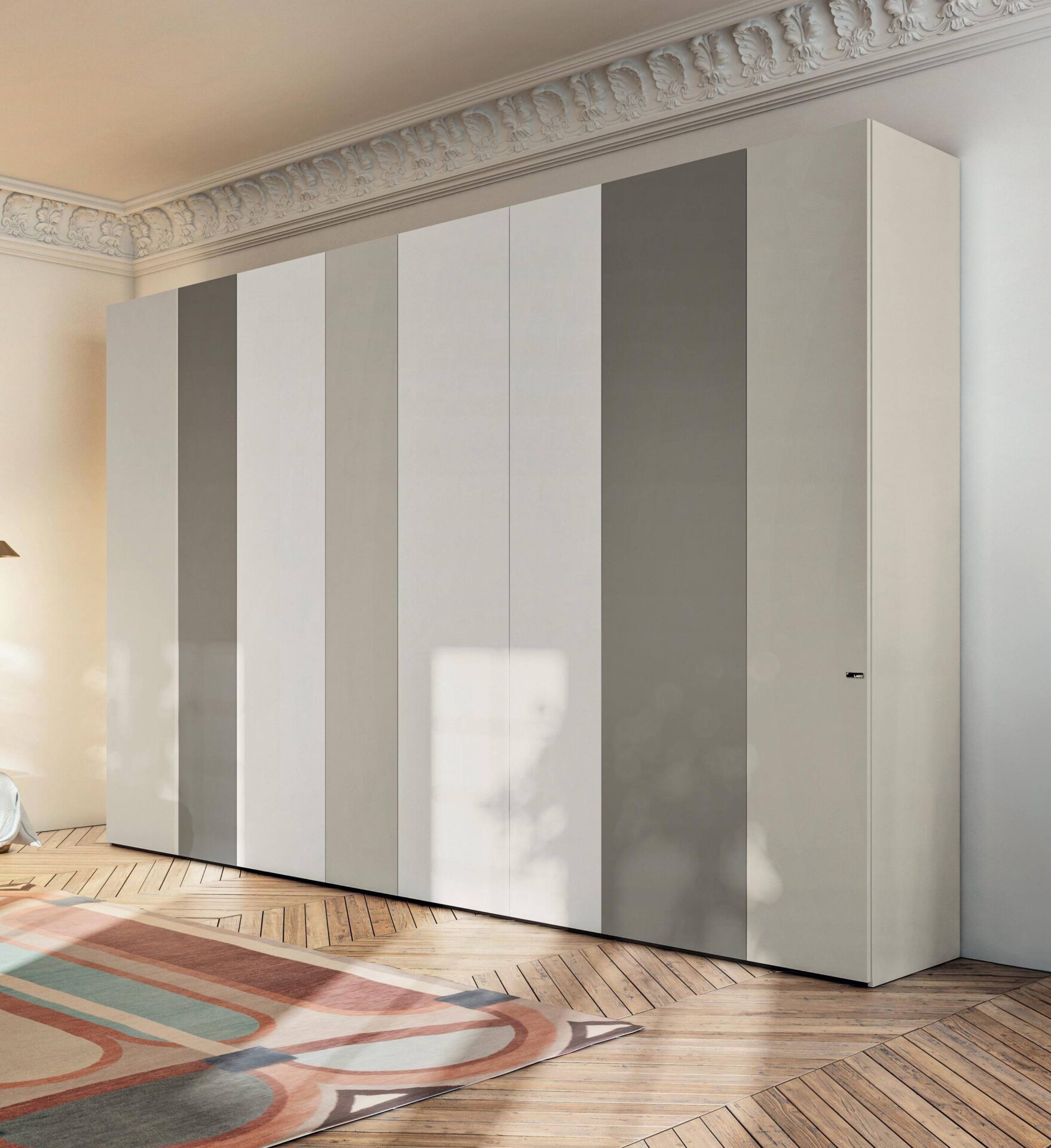 Armadio Smart Lago in camera da letto moderno