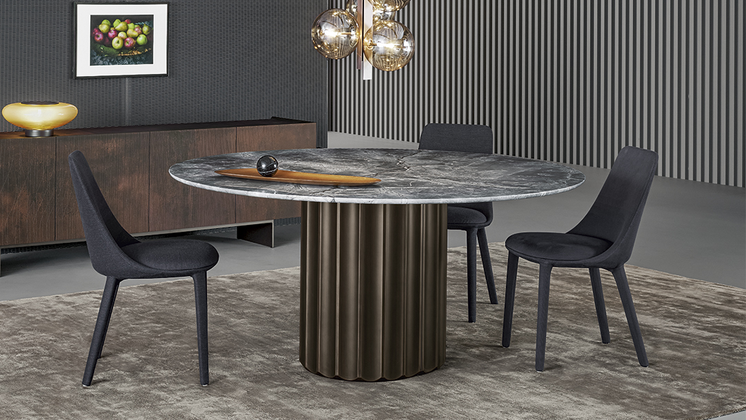 Bonaldo Tavolo Dorian Table Vista Frontale