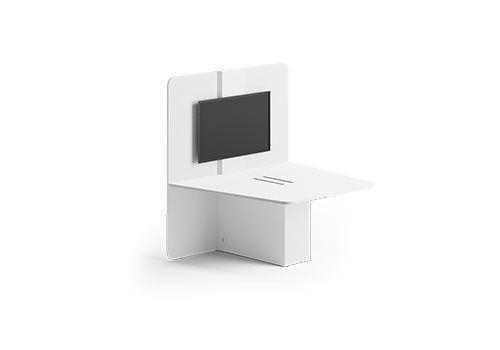 Modulo d’arredo multimediale DV401 E-MEDIA vista frontale