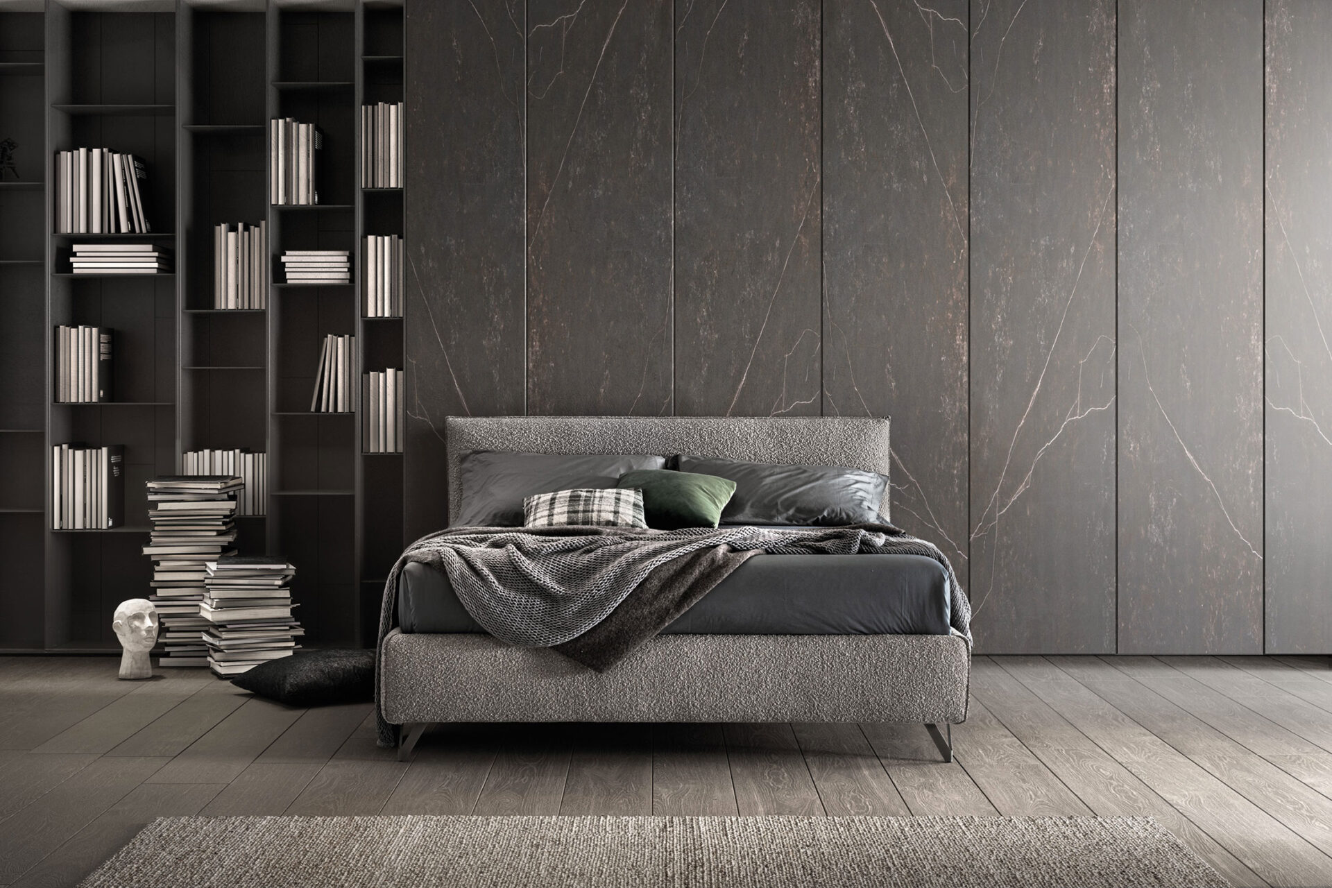 Letto imbottito Good Samoa Divani