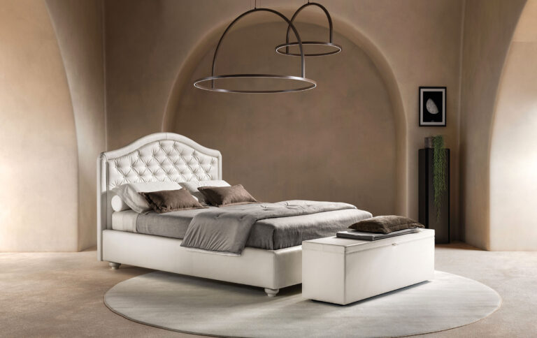 Letto imbottito Infinity Samoa Divani in ambiente