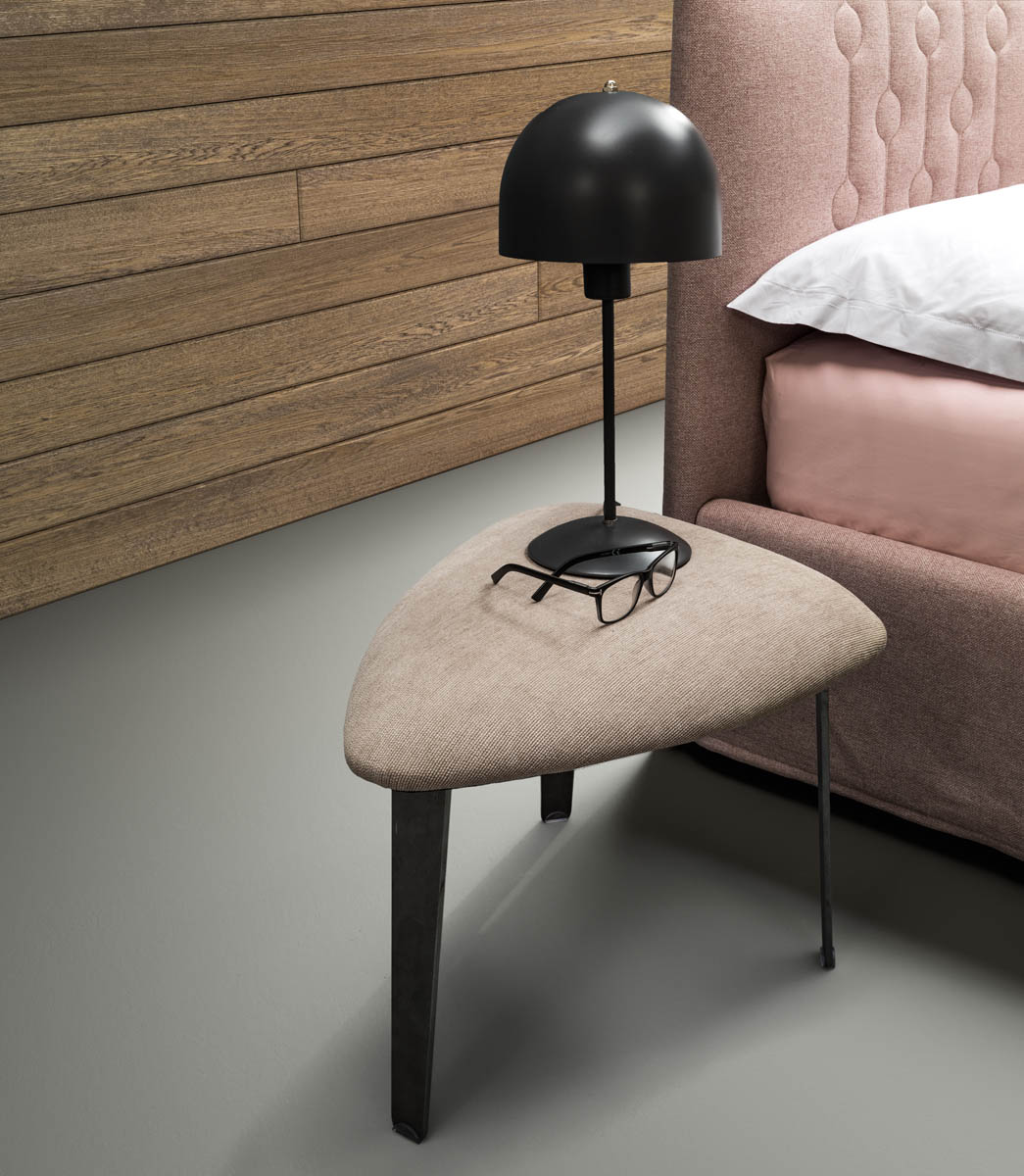 Letto Loop particolare rivestimento