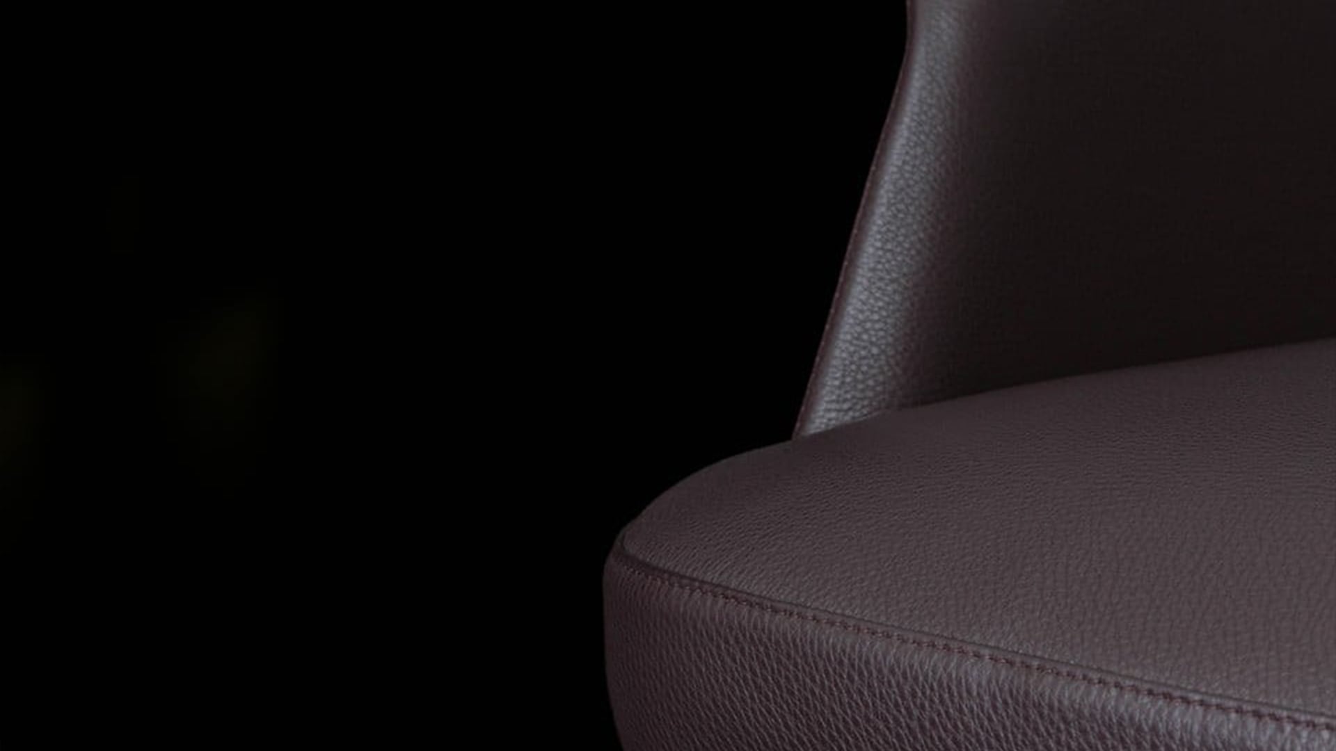 Sedia Sophie Poliform vista frontale in ambiente moderno