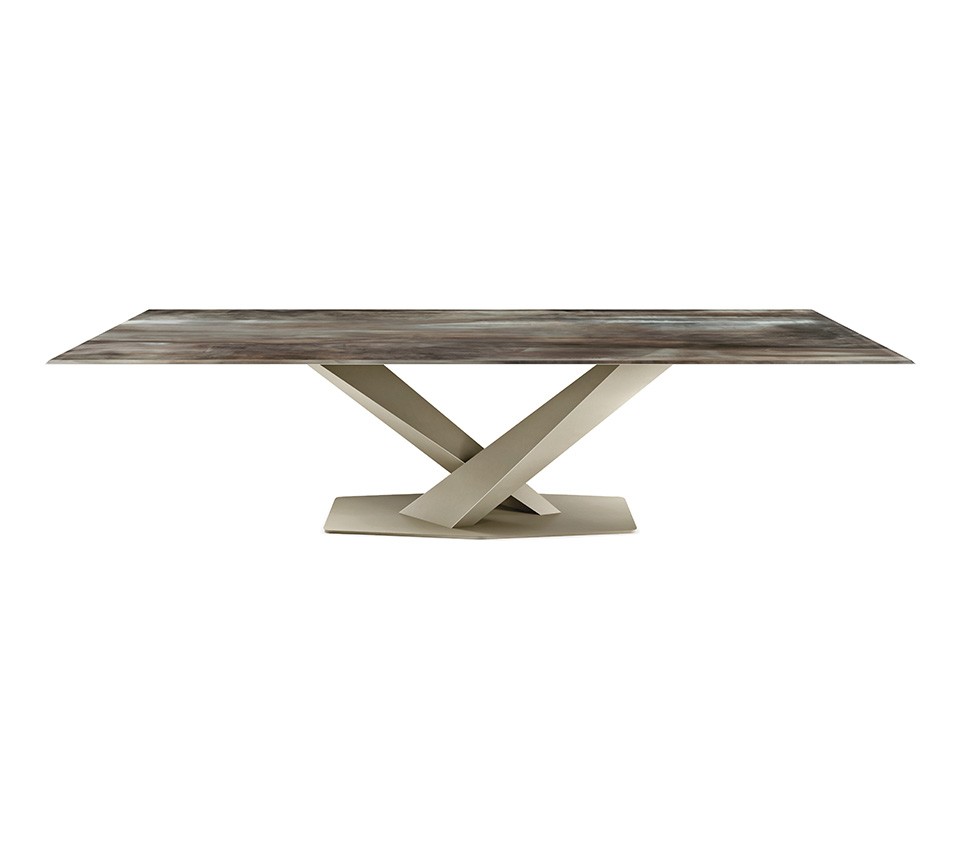 Tavolo STRATOS Crystalart Cattelan Italia