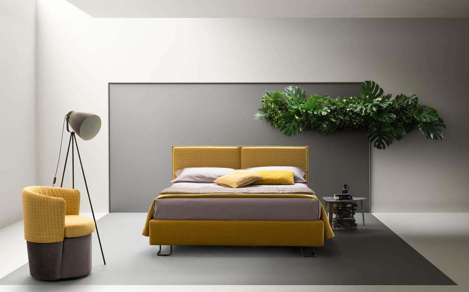 Letto imbottito Twist Samoa Divani