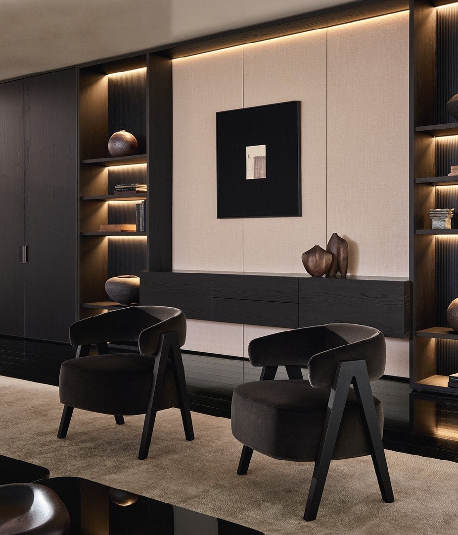 Living Room System Wall System Poliform
